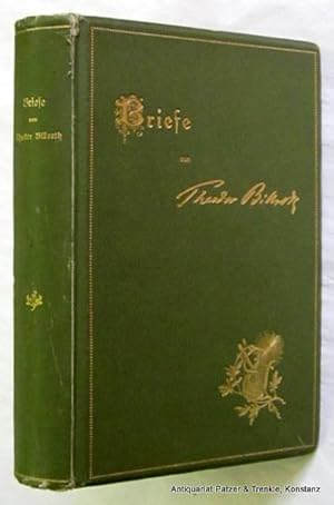 Bild des Verkufers fr Briefe. (Hrsg. u. eingeleitet v. Georg Fischer). 6. vermehrte Aufl. Hannover, Hahn, 1902. Mit 5 Tafeln in Lichtdruck u. 8 S. Notendruck. XII, 605 S. Orig.-Leinenband mit Goldprgung; Buchblock gering gelockert, Ecken u. Kanten berieben, vord. Gelenk ca. 3 cm aufgeplatzt. zum Verkauf von Jrgen Patzer