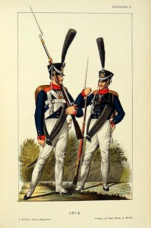 Image du vendeur pour Geschichte des Kniglich Preuischen Kaiser Franz Garde-Grenadier-Regiments Nr. 2. 1814-1914. mis en vente par Antiquariat Peter Fritzen