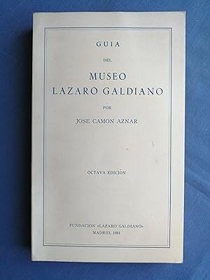 Imagen del vendedor de Gua del Museo Lzaro Galdiano a la venta por Perolibros S.L.