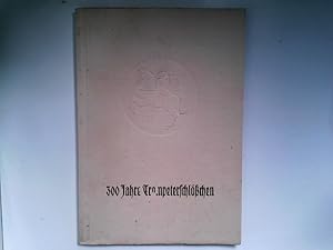 300 Jahre Trompeterschlößchen, Dresden. Mit Einladungsschreiben Einweihungsfeier nach Umbau und S...