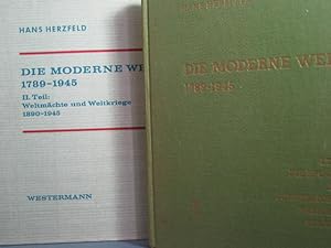 Immagine del venditore per Die moderne Welt 1789 - 1945. 2. Bde. i. Teil: Die Epoche der brgerlichen Nationalstaaten 1789-1890., II.Teil: Weltmchte und Weltkriege 1890-1945 . venduto da Antiquariat-Fischer - Preise inkl. MWST