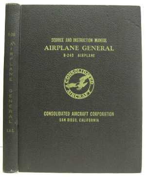 B-24d Airplane, Service and Instruction Manual, Airplane General