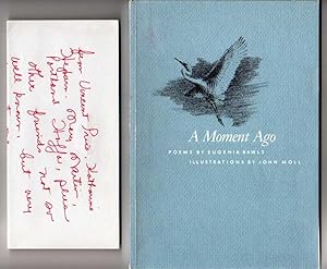 A Moment Ago - Poems [with accompanying letter (signed) to Helen Hayes]