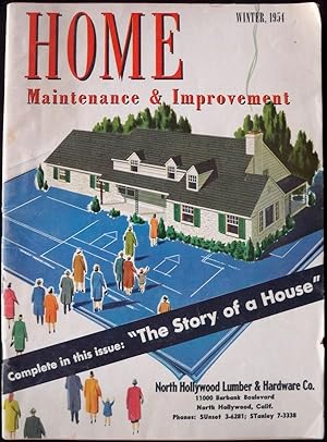 HOME MAINTENANCE & IMPROVEMENT, WINTER 1954, VOL. 4, NO. 4
