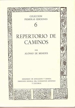 Seller image for REPERTORIO DE CAMINOS for sale by Palabras & Cosas
