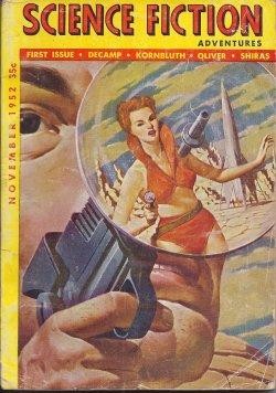 Seller image for SCIENCE FICTION ADVENTURES: November, Nov. 1952 for sale by Books from the Crypt