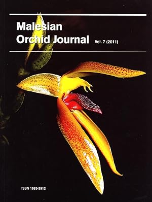 Seller image for Malesian Orchid Journal, a Bi-annual Journal of Orchid Systematics, Morphology and Natural History: Volume 7 for sale by Masalai Press