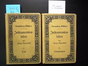 Seller image for Instrumentenlehre. Text. Notenbeispiele. for sale by Augusta-Antiquariat GbR