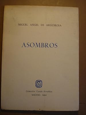 Imagen del vendedor de Asombros. a la venta por Carmichael Alonso Libros