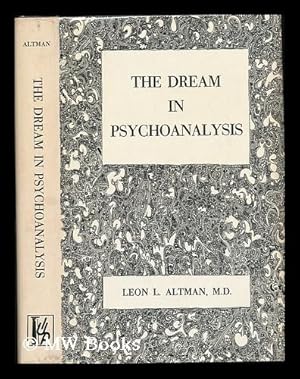 Seller image for The Dream in Psychoanalysis for sale by MW Books