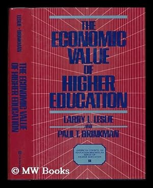 Seller image for The Economic Value of Higher Education for sale by MW Books