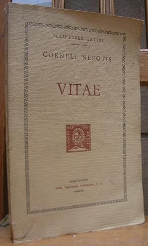 Imagen del vendedor de VITAE. Post E.O. Winstedt Recognoverunt M. Montoliu I. Balcells a la venta por LLIBRES del SENDERI