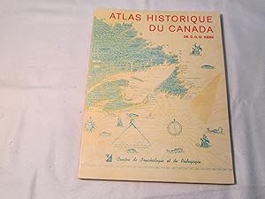 Bild des Verkufers fr Atlas Historique du Canada. zum Verkauf von Doucet, Libraire/Bookseller