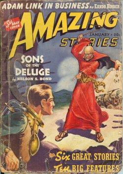Bild des Verkufers fr AMAZING Stories: January, Jan. 1940 zum Verkauf von Books from the Crypt