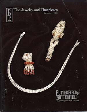 Butterfield & Butterfield Fine Jewelry and Timepieces November 14, 1991 Sale 4645J