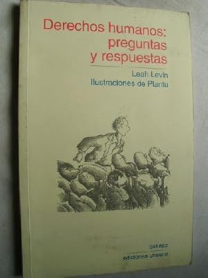 Imagen del vendedor de DERECHOS HUMANOS: PREGUNTAS Y RESPUESTAS a la venta por Librera Maestro Gozalbo