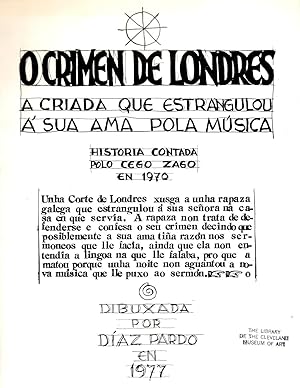 Imagen del vendedor de O Crimen De Londres Or Crime Of London: The Maid Who Strangled His Love for Music a la venta por Book Booth