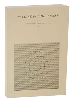 Imagen del vendedor de 20 Jahre fur die Kunst. & a la venta por Jeff Hirsch Books, ABAA