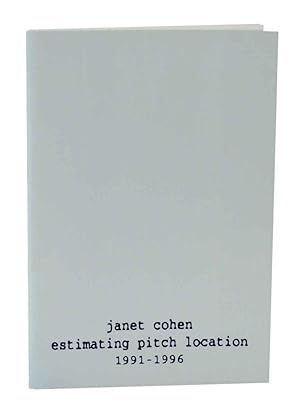 Seller image for Janet Cohen: Estimating Pitch Location 1991-1996 for sale by Jeff Hirsch Books, ABAA