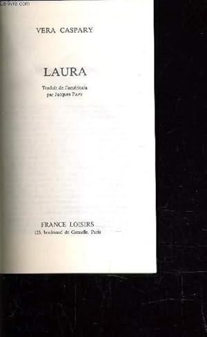 Imagen del vendedor de LAURA. a la venta por Le-Livre