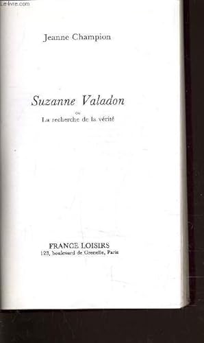Seller image for SUZANNE VALADON. for sale by Le-Livre