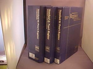 Standard & Poor's Register 2001 Vol 1-2-3