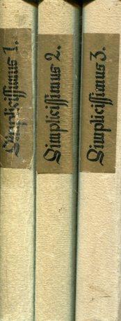 Bild des Verkäufers für Der abenteuerliche Simplicissimus in 3 Bänden. zum Verkauf von Antiquariat am Flughafen