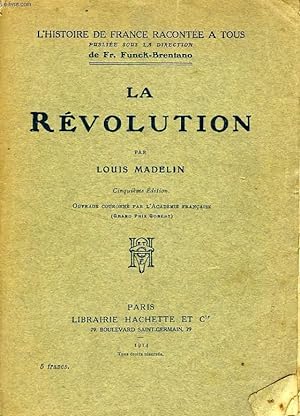 Image du vendeur pour LA REVOLUTION mis en vente par Le-Livre