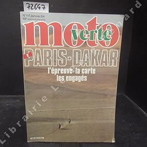 Bild des Verkufers fr Moto Verte N 117 : Paris-Dakar, l'preuve, la carte, les engags - . zum Verkauf von Librairie-Bouquinerie Le Pre Pnard