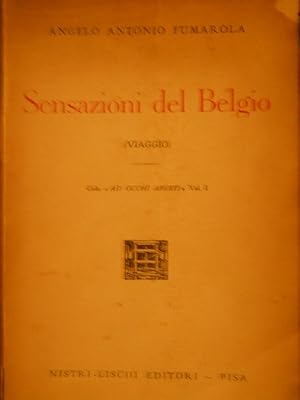 Sensazioni del Belgio. (Viaggio). Ciclo "Ad occhi aperti". Vol. I