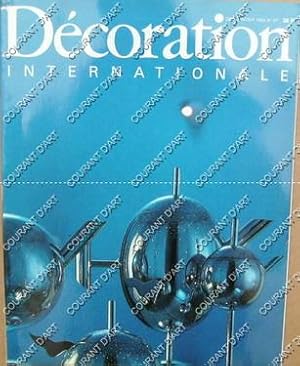 DECORATION INTERNATIONALE. DEC-JANVIER 1984. N°67. STANCES A CALDER. NEW HARMONY. ALCHIMIA. LUIGI...