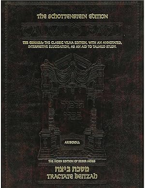 Immagine del venditore per Tractate Beitzah. The Gemara: the classical edition with an annotated interretative elucidation, as an aid to Talmud study venduto da Meir Turner