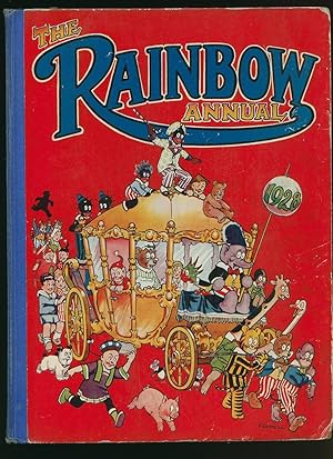 Image du vendeur pour The Rainbow Annual 1928; Pictures and Stories For Boys and Girls of All Ages mis en vente par Little Stour Books PBFA Member