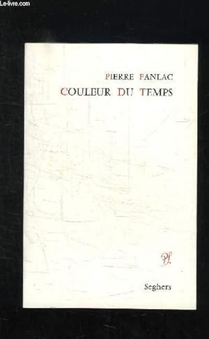 Bild des Verkufers fr COULEUR DU TEMPS. zum Verkauf von Le-Livre