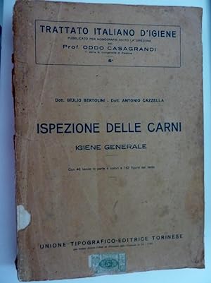 "TRATTATO ITALIANO D'IGIENE Pubblicato per monografie sotto la Direzione del Prof. ODDO CASAGRAND...