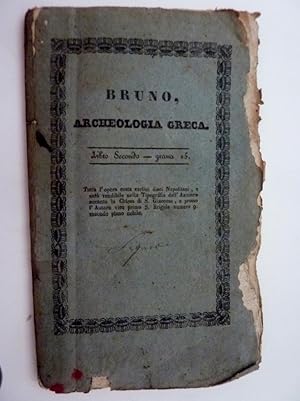 "ARCHEOLOGIA GRECA Libro Secondo - VITA PRIVATA"