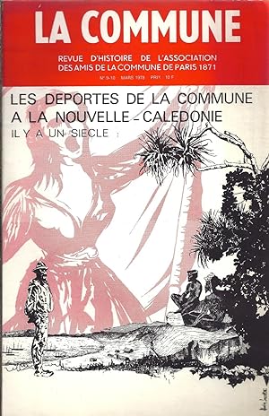 La Commune N° 9 - 10 - Mars 1978. Revue d'histoire de l'Association des amis de la Commune de Par...