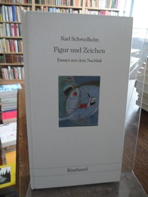 Imagen del vendedor de Figur und Zeichen. Essays aus dem Nachla. a la venta por Antiquariat Floeder
