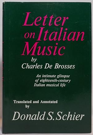 Letter on Italian Music