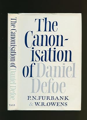 Imagen del vendedor de The Canonisation of Daniel Defoe a la venta por Little Stour Books PBFA Member
