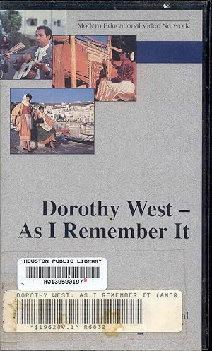 Dorothy West - As I Remember It
