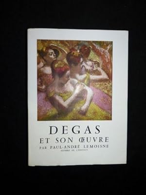 Degas et son oeuvre