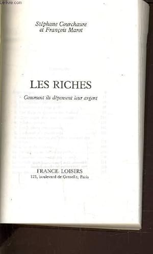 Seller image for LES RICHES. for sale by Le-Livre