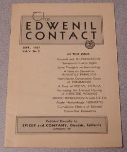 The Edwenil Contact, Volume V, No. 5, Sept. 1937