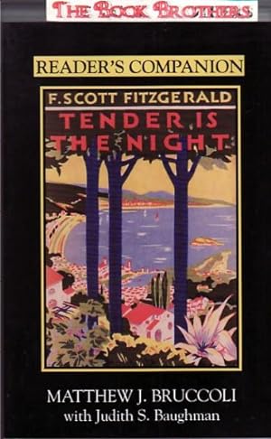 Seller image for Reader's Companion to F. Scott Fitzgerald's Tender Is the Night for sale by THE BOOK BROTHERS