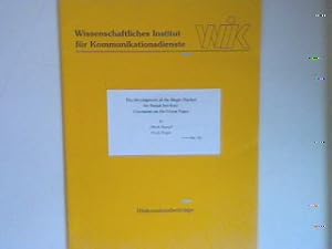 Immagine del venditore per The Development of the Single Market for Postal Services: Comments on the Green Paper. - Wissenschaftliches Institut fr Kommunikationsdienste NR.98 venduto da books4less (Versandantiquariat Petra Gros GmbH & Co. KG)