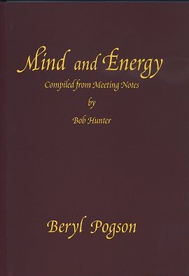 Imagen del vendedor de MIND AND ENERGY.: Compiled from Metting Notes a la venta por By The Way Books