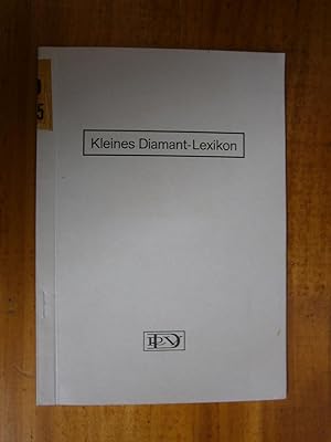 Seller image for KLEINES DIAMANT-LEXIKON for sale by Uncle Peter's Books
