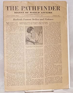 Pathfinder; Digest of World Affairs - August 8, 1931