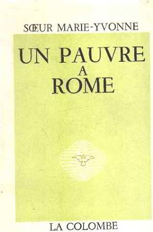 Seller image for Un pauvre a rome for sale by librairie philippe arnaiz